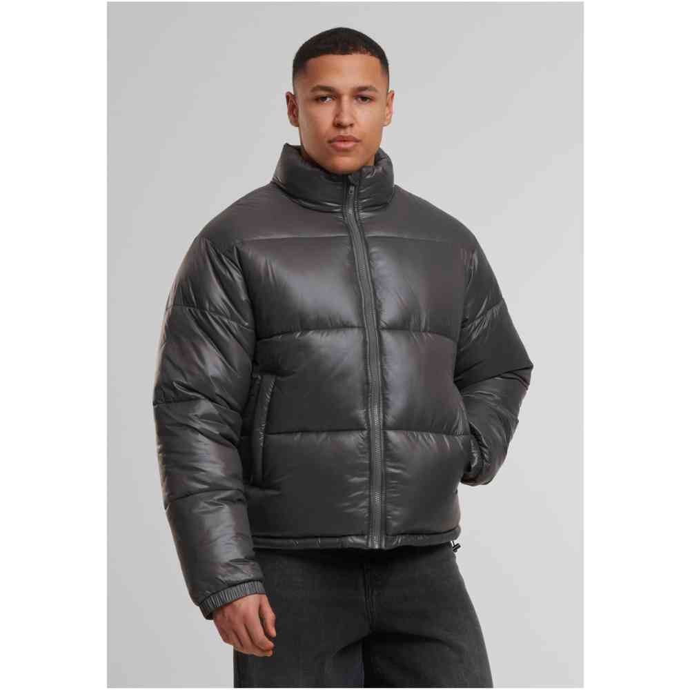 Urban Classics - Shiny Puffer jacket - Grey